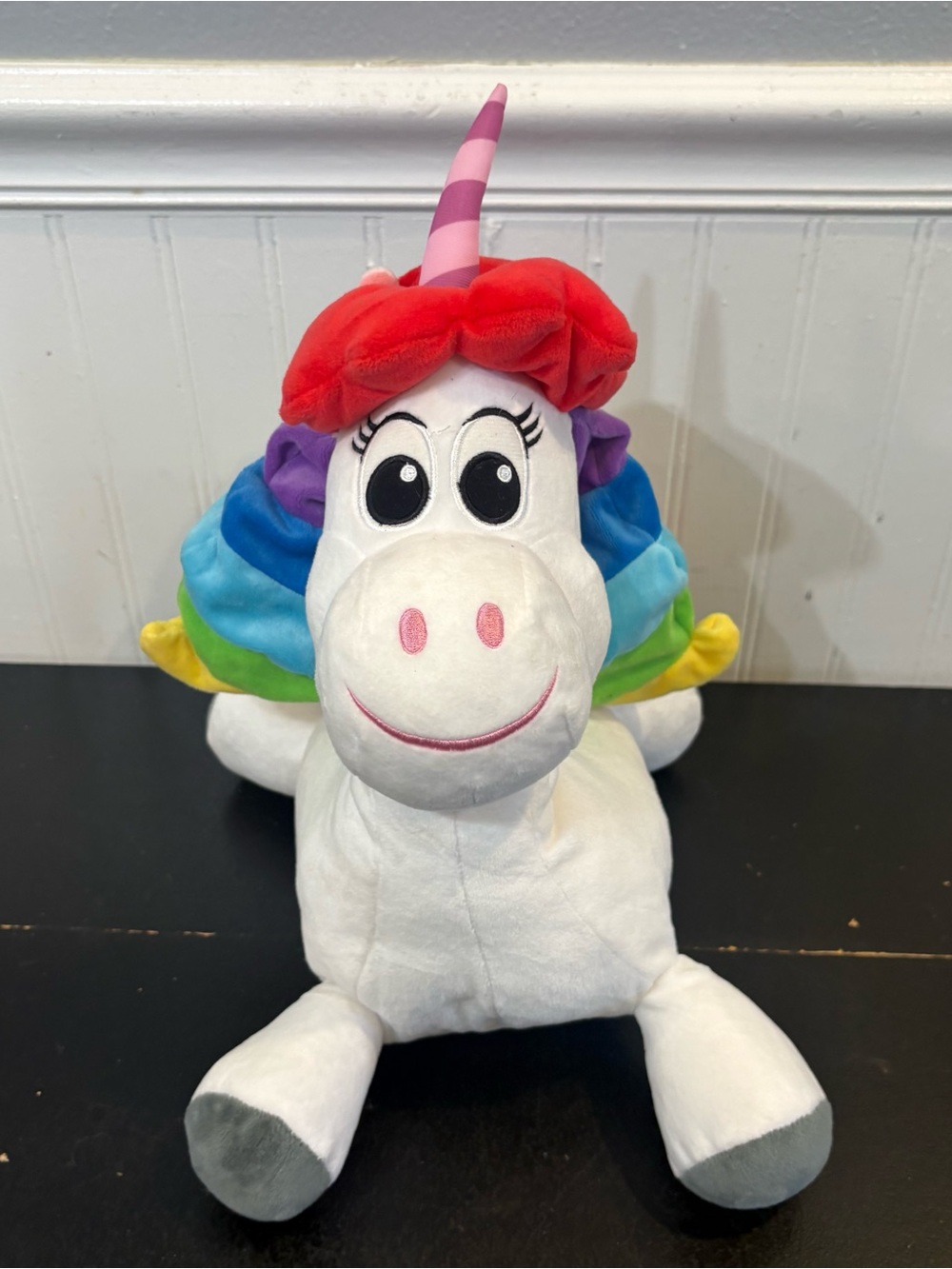 Inside Out Disney Store Rainbow
Unicorn Plush 16" Pixar Stuffed Soft
White